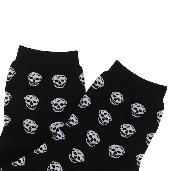 Alexander McQueen Intarsia Crew Socks - Picture 3 of 8